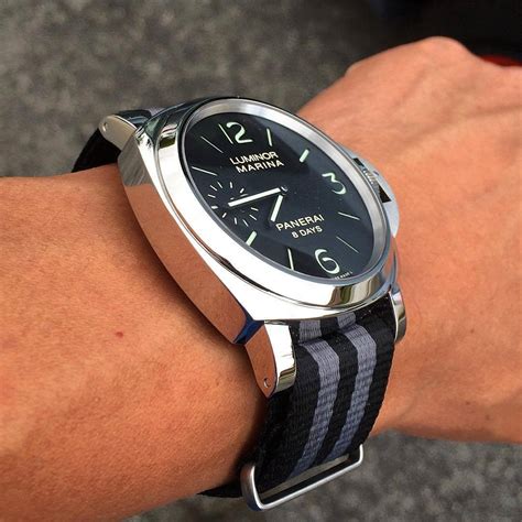 panerai change strap|panerai nato strap.